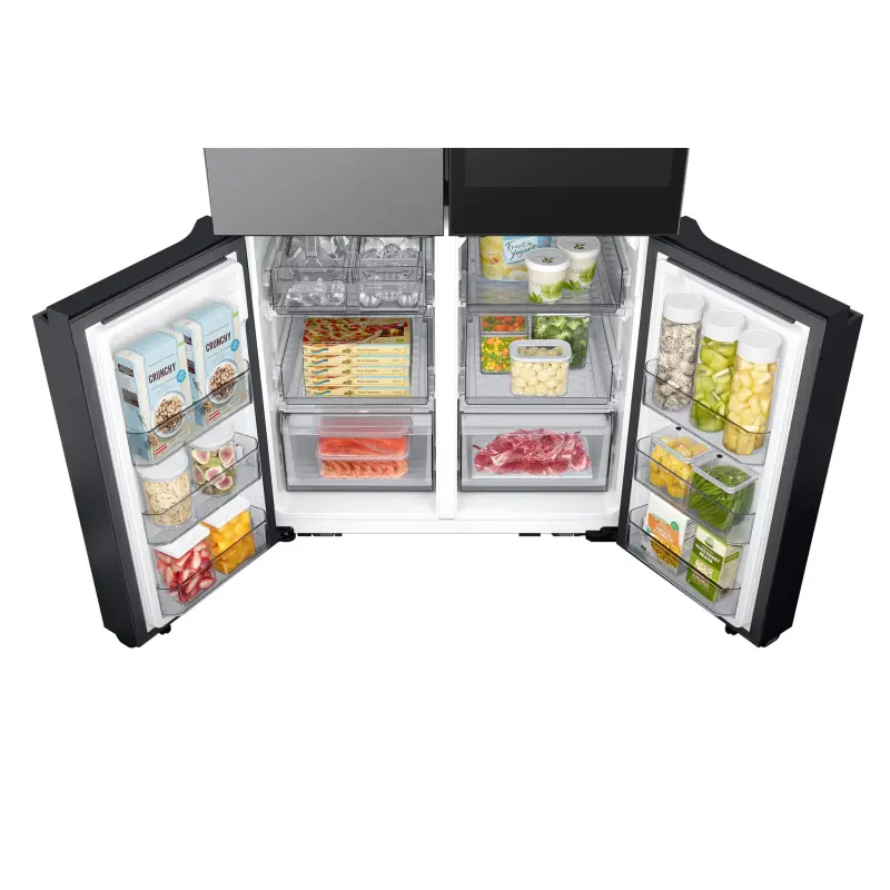 Samsung refrigerador Bespoke French door de 28.6cuft con pantalla de 32" RF29DB9950QD